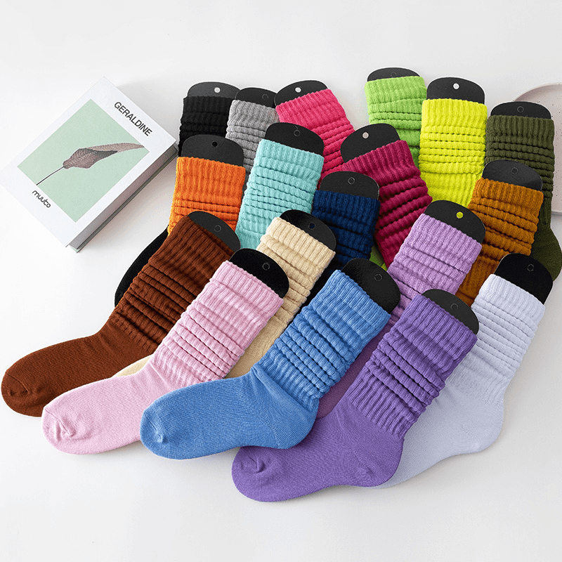 Premium Multi-Color Slouch Socks